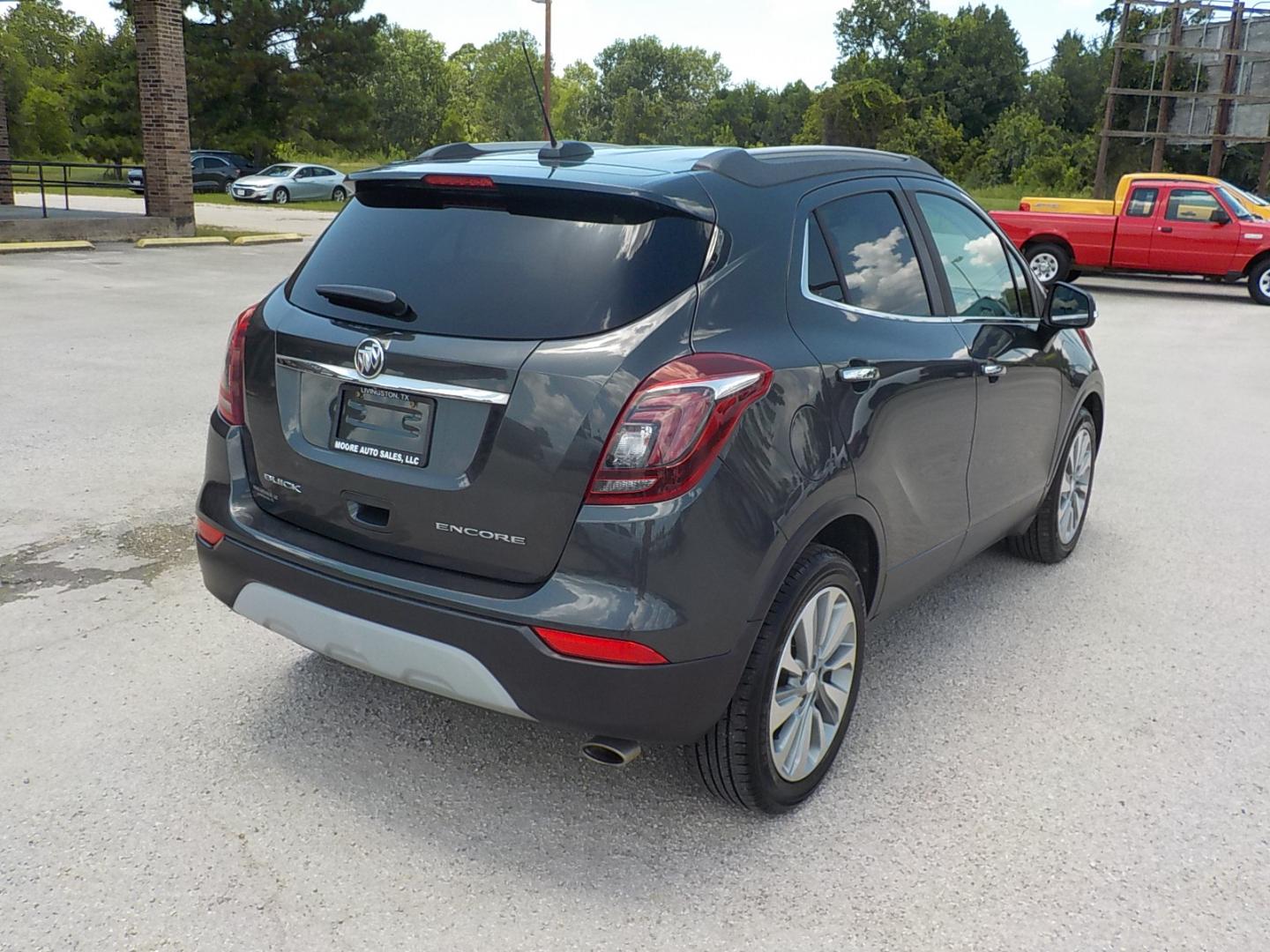 2018 Gray /Black Buick Encore Preferred FWD (KL4CJASB6JB) with an 1.4L L4 DOHC 16V TURBO engine, 6A transmission, located at 1617 W Church Street, Livingston, TX, 77351, (936) 327-3600, 30.710995, -94.951157 - Really neat vehicle right here!! Sport around anywhere you want to go in this Encore! It won't disappoint - Photo#6