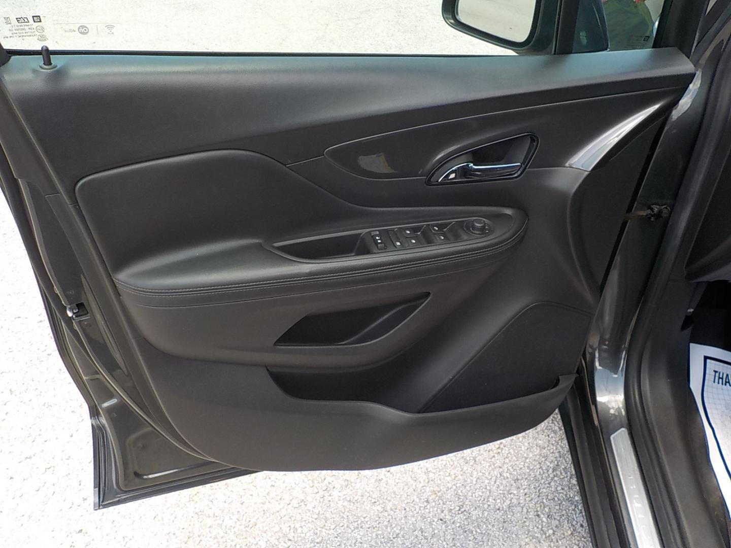 2018 Gray /Black Buick Encore Preferred FWD (KL4CJASB6JB) with an 1.4L L4 DOHC 16V TURBO engine, 6A transmission, located at 1617 W Church Street, Livingston, TX, 77351, (936) 327-3600, 30.710995, -94.951157 - Really neat vehicle right here!! Sport around anywhere you want to go in this Encore! It won't disappoint - Photo#9