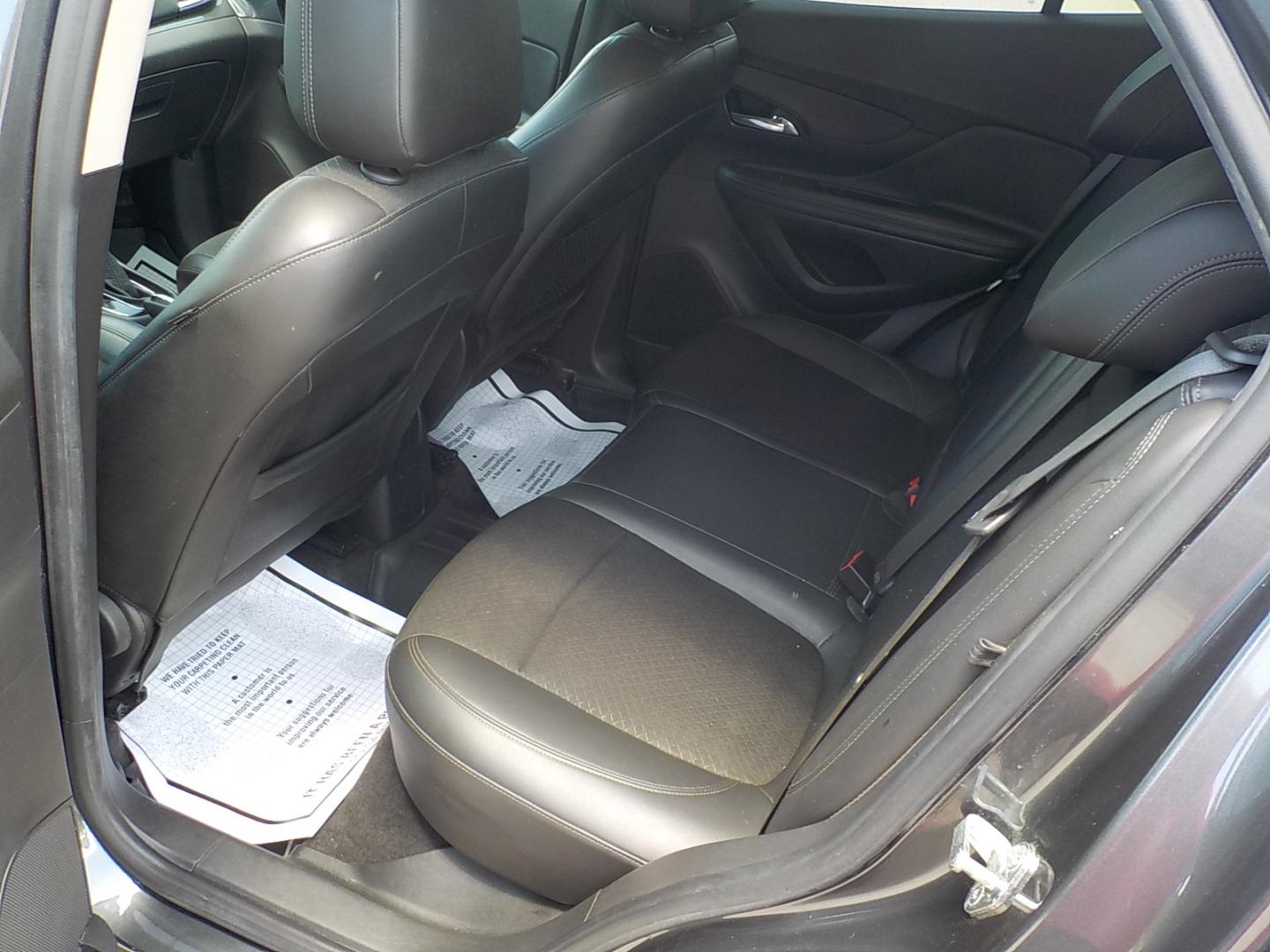 2018 Gray /Black Buick Encore Preferred FWD (KL4CJASB6JB) with an 1.4L L4 DOHC 16V TURBO engine, 6A transmission, located at 1617 W Church Street, Livingston, TX, 77351, (936) 327-3600, 30.710995, -94.951157 - Really neat vehicle right here!! Sport around anywhere you want to go in this Encore! It won't disappoint - Photo#10