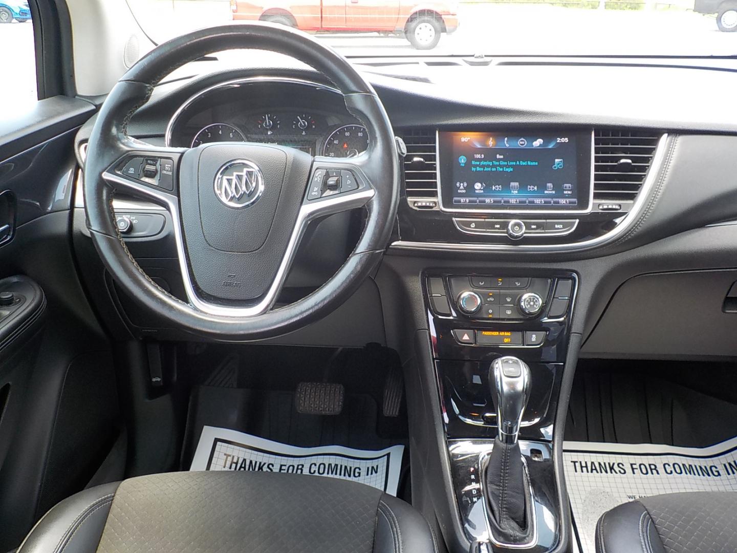 2018 Gray /Black Buick Encore Preferred FWD (KL4CJASB6JB) with an 1.4L L4 DOHC 16V TURBO engine, 6A transmission, located at 1617 W Church Street, Livingston, TX, 77351, (936) 327-3600, 30.710995, -94.951157 - Really neat vehicle right here!! Sport around anywhere you want to go in this Encore! It won't disappoint - Photo#13
