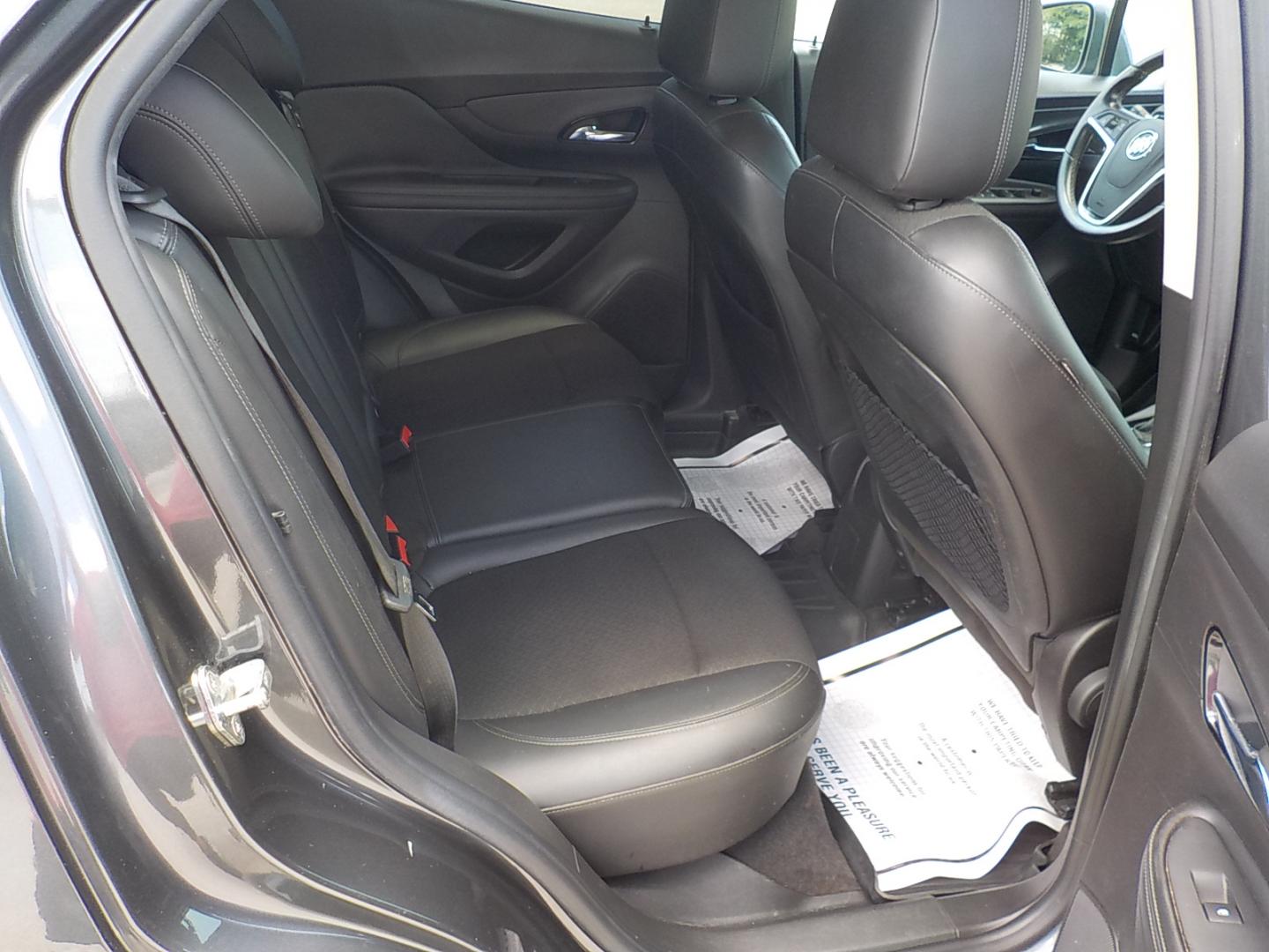 2018 Gray /Black Buick Encore Preferred FWD (KL4CJASB6JB) with an 1.4L L4 DOHC 16V TURBO engine, 6A transmission, located at 1617 W Church Street, Livingston, TX, 77351, (936) 327-3600, 30.710995, -94.951157 - Really neat vehicle right here!! Sport around anywhere you want to go in this Encore! It won't disappoint - Photo#15