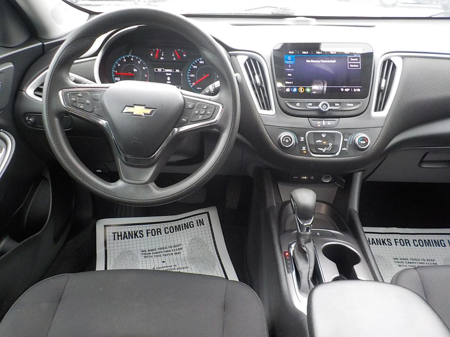 2021 Silver /Black Chevrolet Malibu 1FL (1G1ZC5ST4MF) with an 1.5L L4 DOHC 16V engine, 6A transmission, located at 1617 W Church Street, Livingston, TX, 77351, (936) 327-3600, 30.710995, -94.951157 - These Malibu's are good running and driving cars that are VERY ECONOMICAL to operate - Photo#13