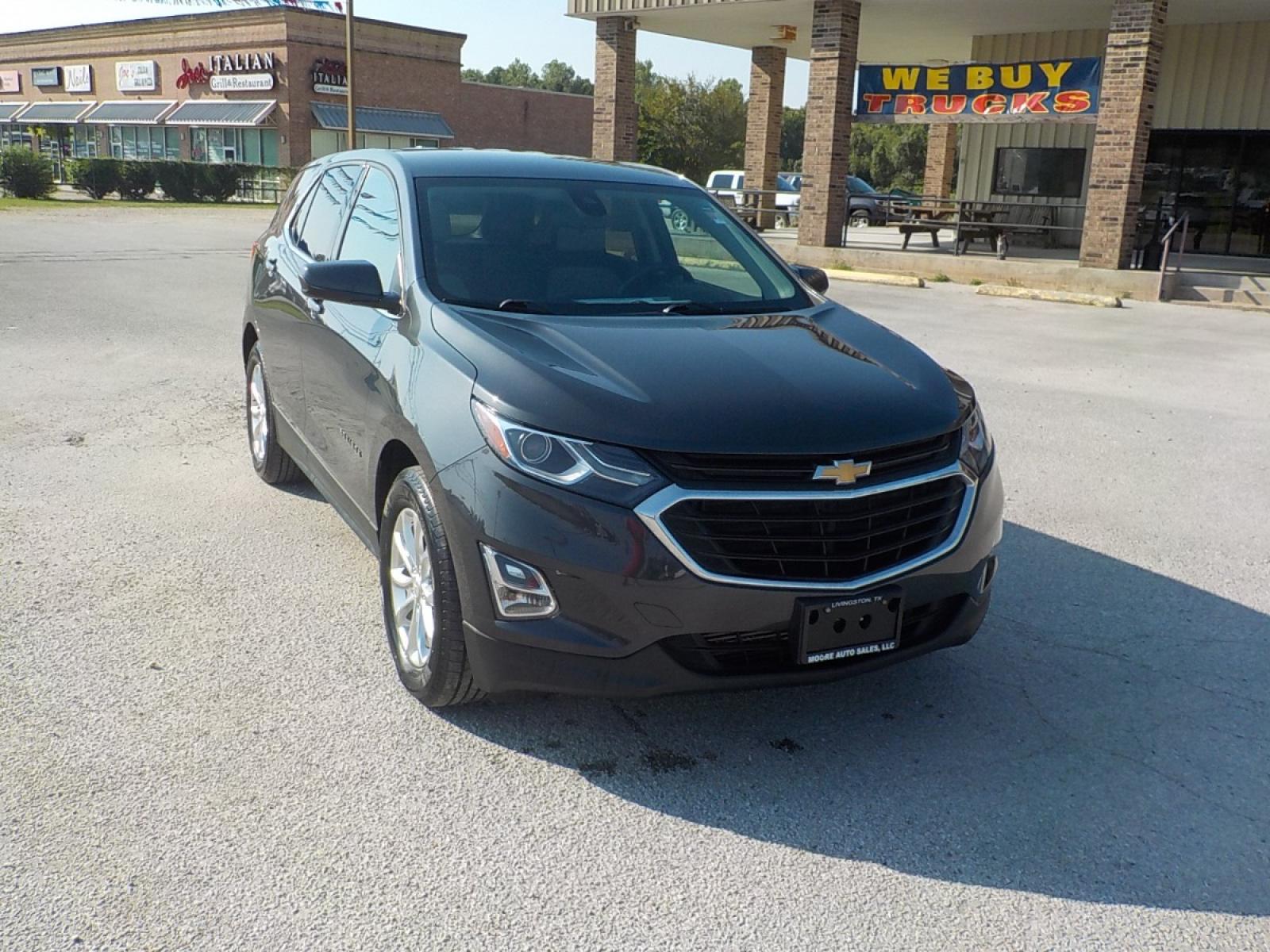2020 Gray /Gray Chevrolet Equinox LT 1.5 2WD (2GNAXKEV8L6) with an 1.5L L4 DIR DOHC 16V TURBO engine, 6A transmission, located at 1617 W Church Street, Livingston, TX, 77351, (936) 327-3600, 30.710995, -94.951157 - ECONOMICAL!! - Photo #2