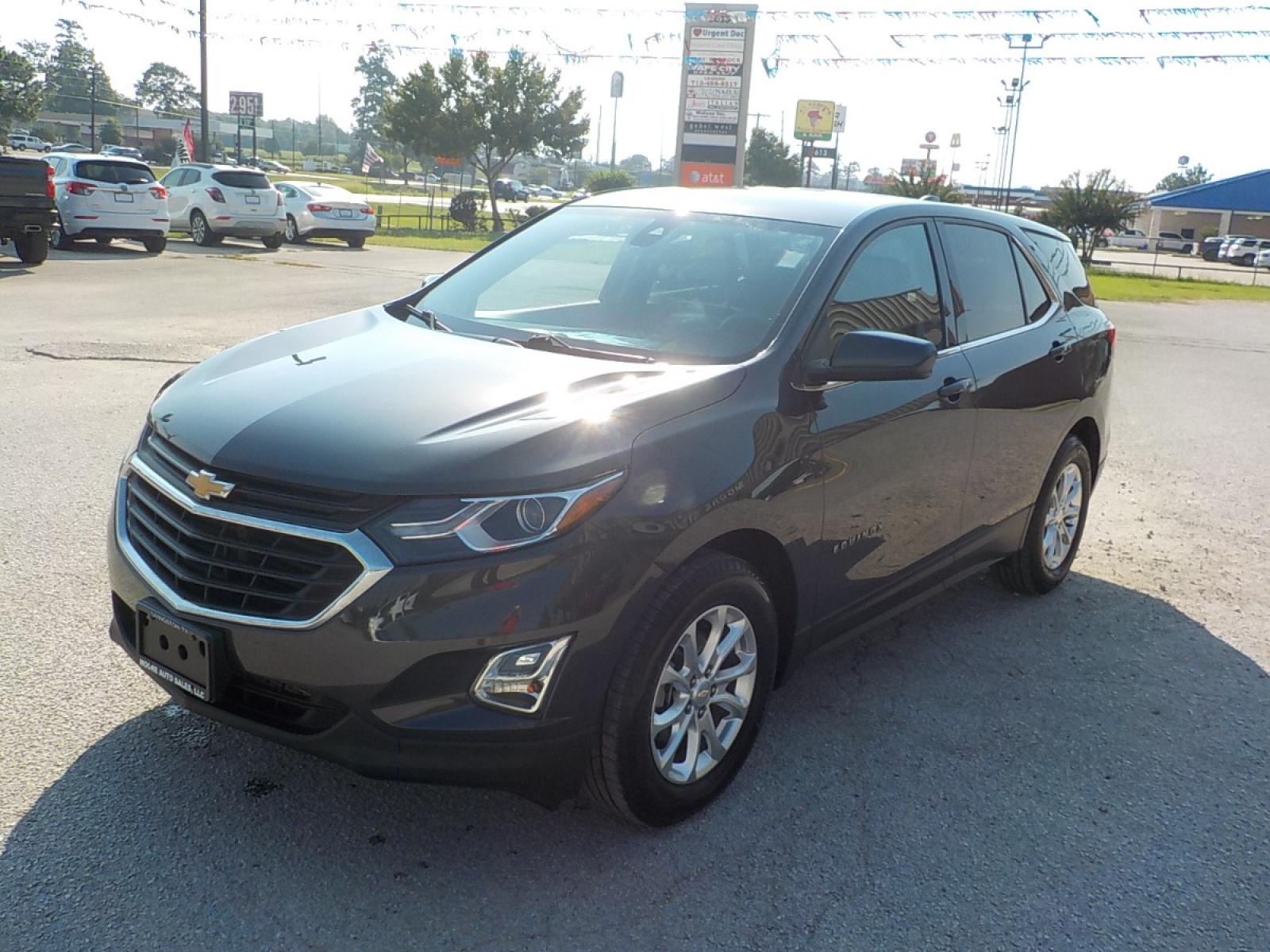 2020 Gray /Gray Chevrolet Equinox LT 1.5 2WD (2GNAXKEV8L6) with an 1.5L L4 DIR DOHC 16V TURBO engine, 6A transmission, located at 1617 W Church Street, Livingston, TX, 77351, (936) 327-3600, 30.710995, -94.951157 - ECONOMICAL!! - Photo #3