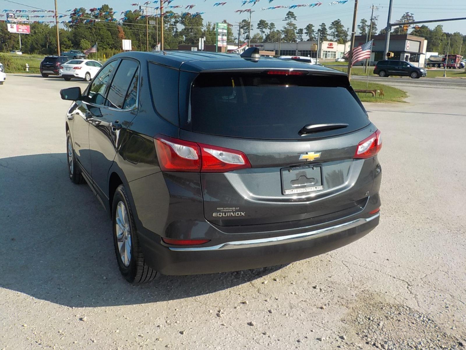 2020 Gray /Gray Chevrolet Equinox LT 1.5 2WD (2GNAXKEV8L6) with an 1.5L L4 DIR DOHC 16V TURBO engine, 6A transmission, located at 1617 W Church Street, Livingston, TX, 77351, (936) 327-3600, 30.710995, -94.951157 - ECONOMICAL!! - Photo #4