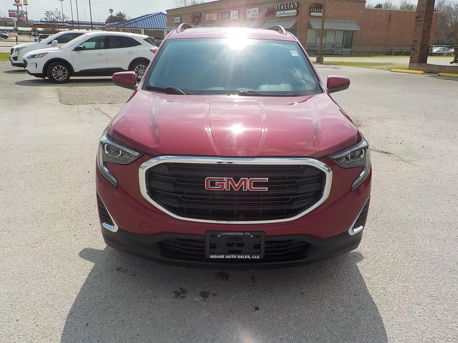 2020 Maroon GMC Terrain SLE (3GKALMEV5LL) with an 1.4L L4 DOHC 16V TURBO engine, 6A transmission, located at 1617 W Church Street, Livingston, TX, 77351, (936) 327-3600, 30.710995, -94.951157 - ONE OWNER!! Good miles!! Come see it!! - Photo #2