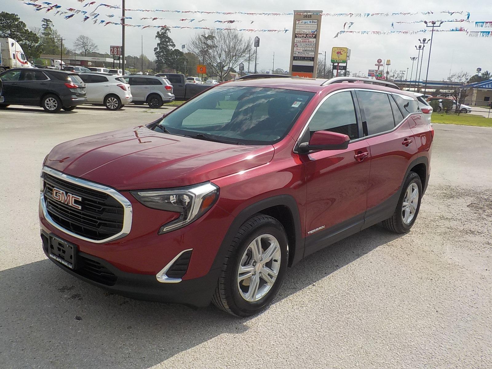2020 Maroon GMC Terrain SLE (3GKALMEV5LL) with an 1.4L L4 DOHC 16V TURBO engine, 6A transmission, located at 1617 W Church Street, Livingston, TX, 77351, (936) 327-3600, 30.710995, -94.951157 - ONE OWNER!! Good miles!! Come see it!! - Photo #3