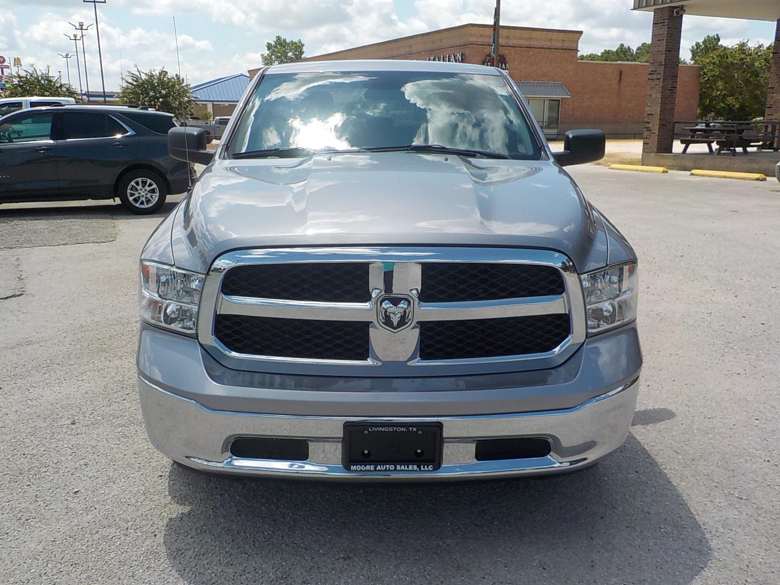 2022 Silver /Gray RAM 1500 Classic Tradesman Quad Cab 2WD (1C6RR6FG2NS) with an 3.6L V6 DOHC 24V FFV engine, 8A transmission, located at 1617 W Church Street, Livingston, TX, 77351, (936) 327-3600, 30.710995, -94.951157 - LOW MILES!! Great truck! - Photo #2