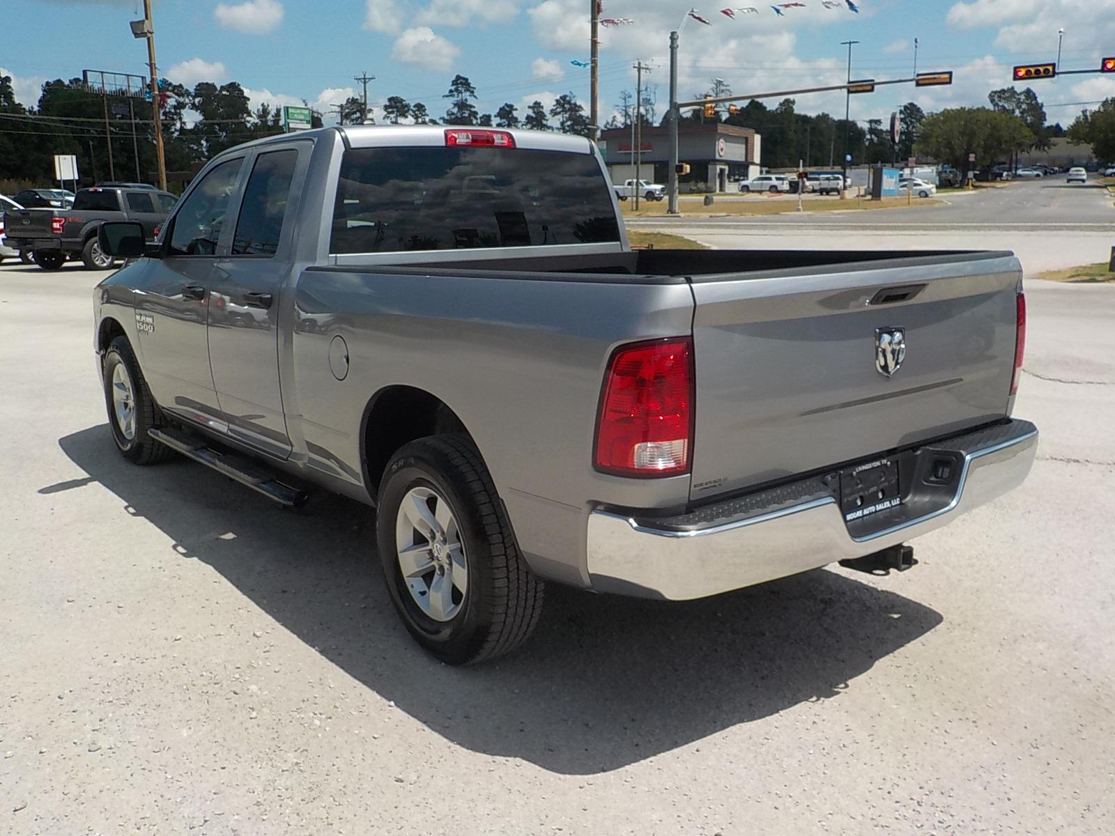 2022 Silver /Gray RAM 1500 Classic Tradesman Quad Cab 2WD (1C6RR6FG2NS) with an 3.6L V6 DOHC 24V FFV engine, 8A transmission, located at 1617 W Church Street, Livingston, TX, 77351, (936) 327-3600, 30.710995, -94.951157 - LOW MILES!! Great truck! - Photo #5