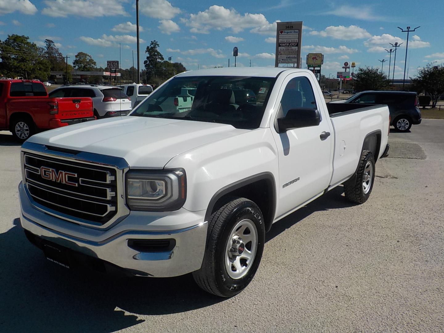 2016 White /Gray GMC Sierra 1500 Base Long Box 2WD (1GTN1LECXGZ) with an 5.3L V8 OHV 16V engine, 6A transmission, located at 1617 W Church Street, Livingston, TX, 77351, (936) 327-3600, 30.710995, -94.951157 - Hard to find long box with a 5.3L V8 in it! - Photo#3