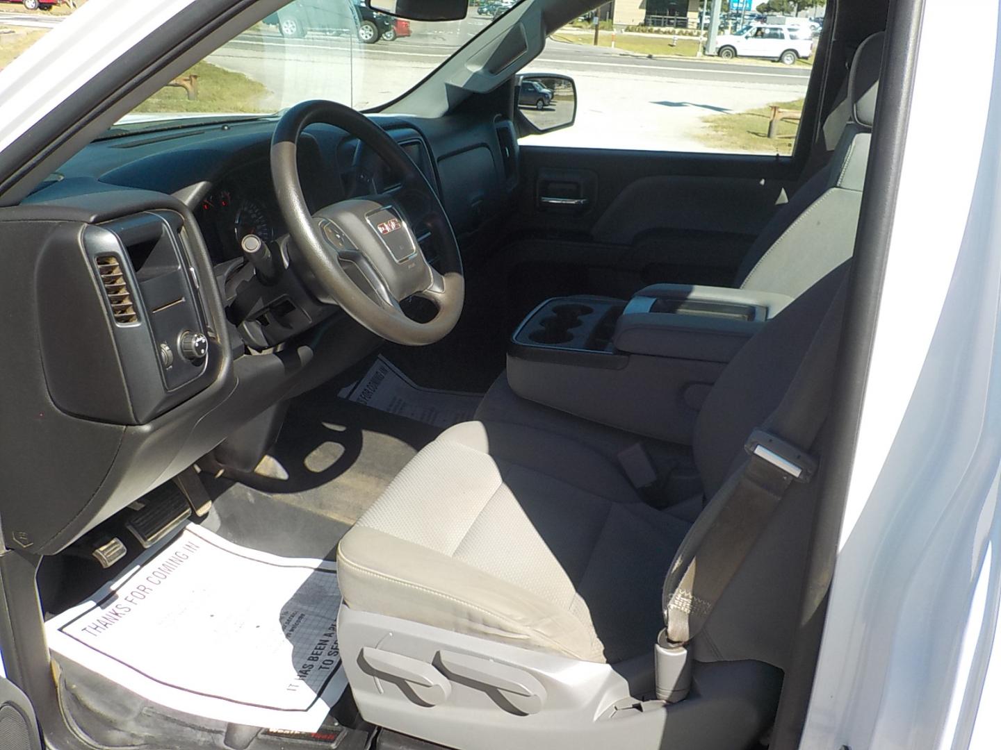 2016 White /Gray GMC Sierra 1500 Base Long Box 2WD (1GTN1LECXGZ) with an 5.3L V8 OHV 16V engine, 6A transmission, located at 1617 W Church Street, Livingston, TX, 77351, (936) 327-3600, 30.710995, -94.951157 - Hard to find long box with a 5.3L V8 in it! - Photo#8