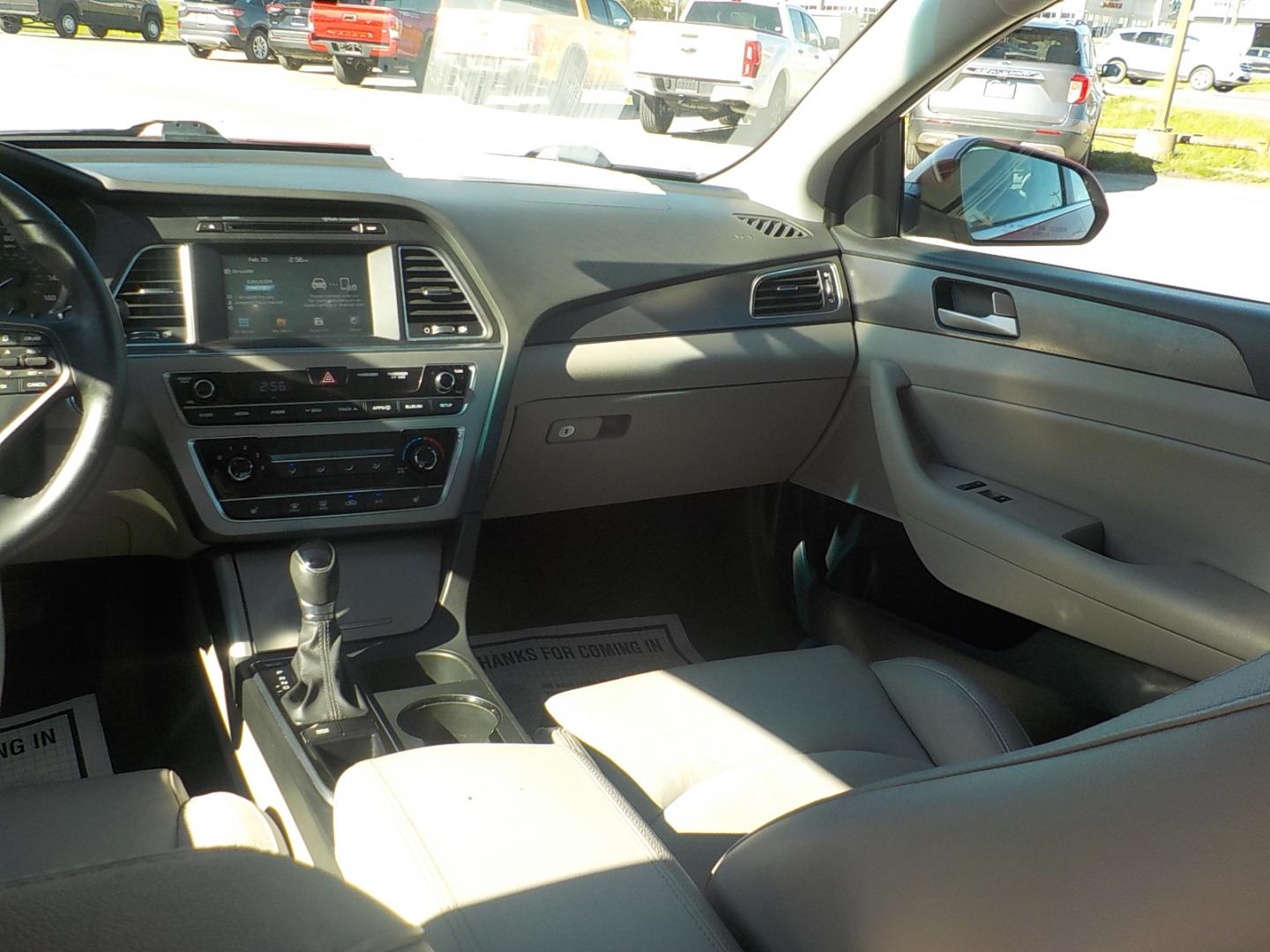 2017 Maroon /Tan Hyundai Sonata Sport (5NPE34AF4HH) with an 2.4L L4 DOHC 16V engine, 6A transmission, located at 1617 W Church Street, Livingston, TX, 77351, (936) 327-3600, 30.710995, -94.951157 - ONE OWNER!! Classic "lil ole lady car". Locally owned car! Great car for a great price in today's world!! - Photo#12