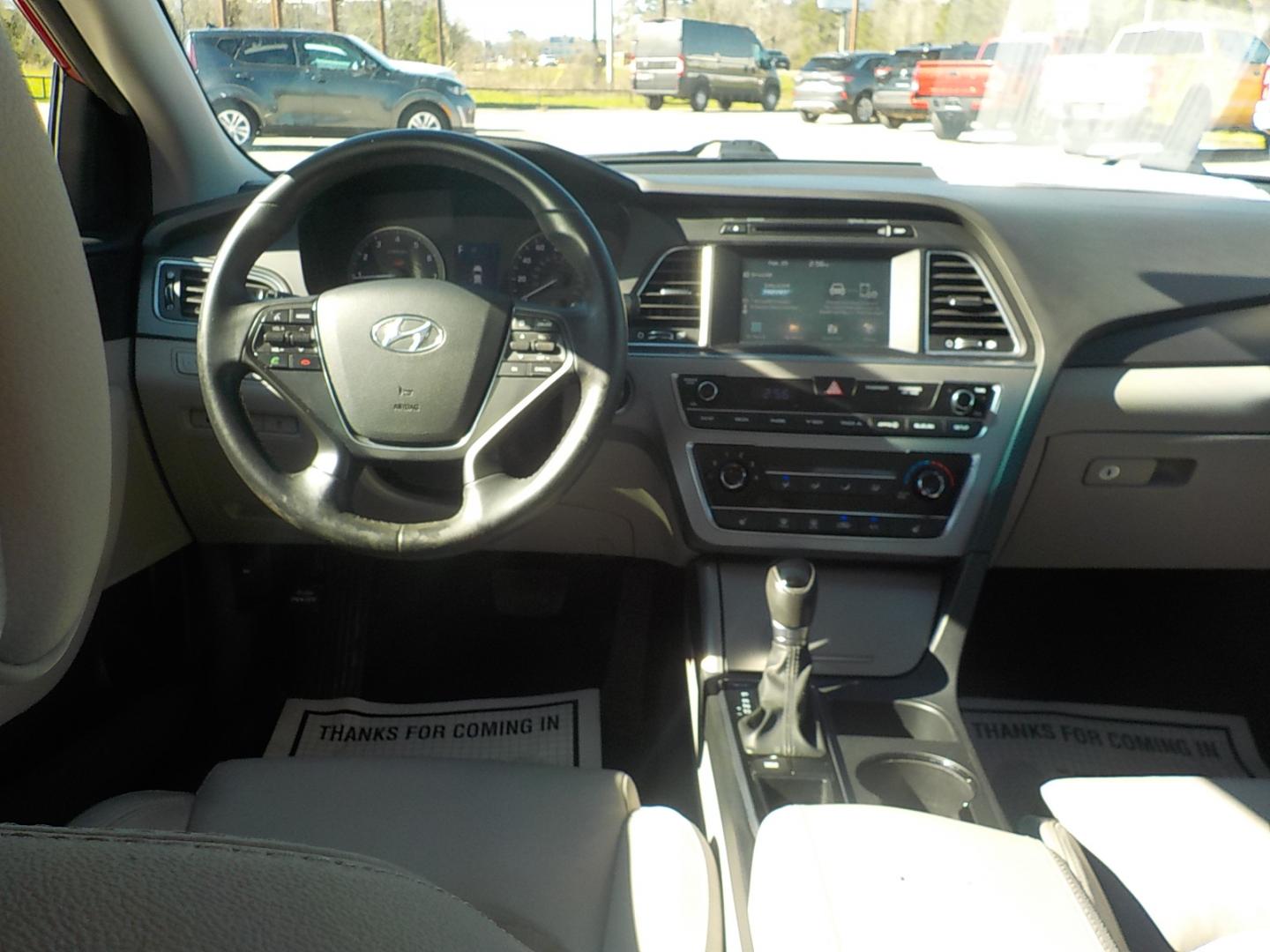 2017 Maroon /Tan Hyundai Sonata Sport (5NPE34AF4HH) with an 2.4L L4 DOHC 16V engine, 6A transmission, located at 1617 W Church Street, Livingston, TX, 77351, (936) 327-3600, 30.710995, -94.951157 - ONE OWNER!! Classic "lil ole lady car". Locally owned car! Great car for a great price in today's world!! - Photo#13