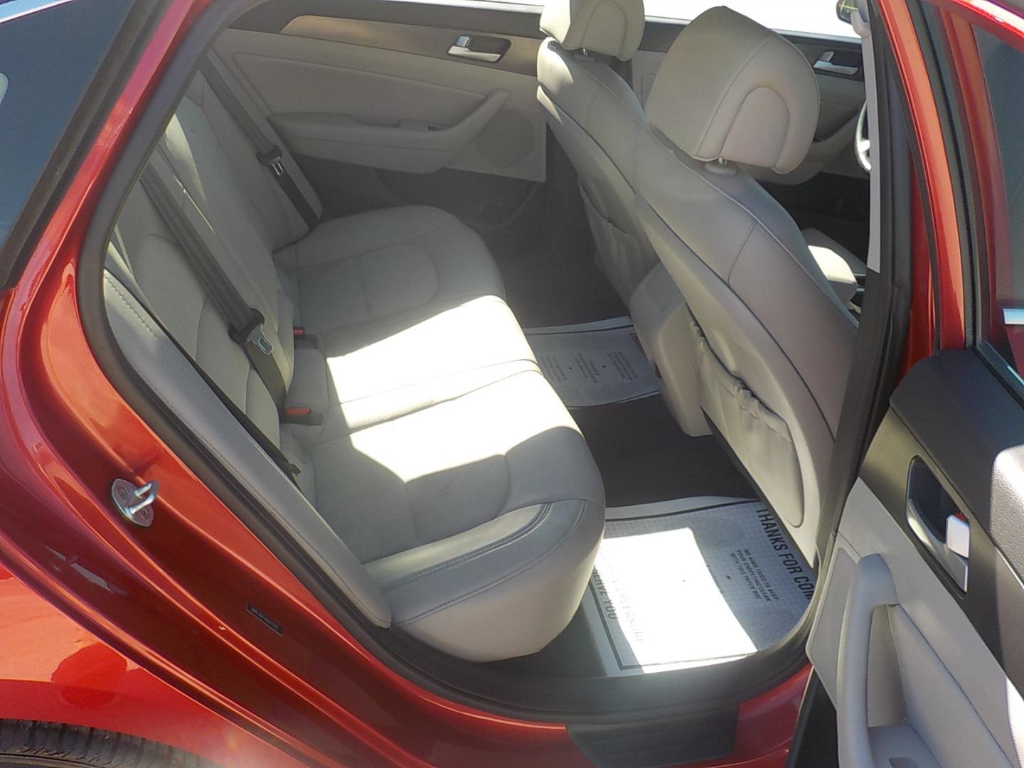 2017 Maroon /Tan Hyundai Sonata Sport (5NPE34AF4HH) with an 2.4L L4 DOHC 16V engine, 6A transmission, located at 1617 W Church Street, Livingston, TX, 77351, (936) 327-3600, 30.710995, -94.951157 - ONE OWNER!! Classic "lil ole lady car". Locally owned car! Great car for a great price in today's world!! - Photo#14