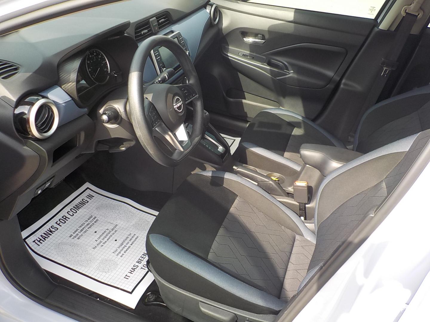 2024 Gray /Black Nissan Versa SV (3N1CN8EV5RL) with an 1.6L L4 DOHC 16V engine, CVT transmission, located at 1617 W Church Street, Livingston, TX, 77351, (936) 327-3600, 30.710995, -94.951157 - Really an exceptional vehicle with a unique color!! - Photo#8