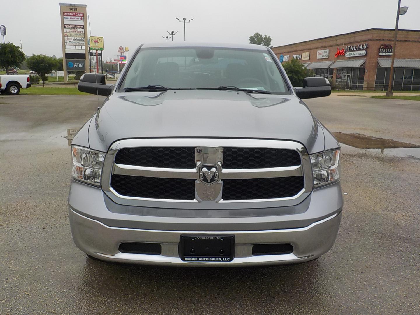 2023 Silver /Gray RAM 1500 Classic Tradesman Crew Cab SWB 2WD (1C6RR6LG4PS) with an 3.6L V6 DOHC 24V FFV engine, 8A transmission, located at 1617 W Church Street, Livingston, TX, 77351, (936) 327-3600, 30.710995, -94.951157 - Crew cab ready to roll!! - Photo#2