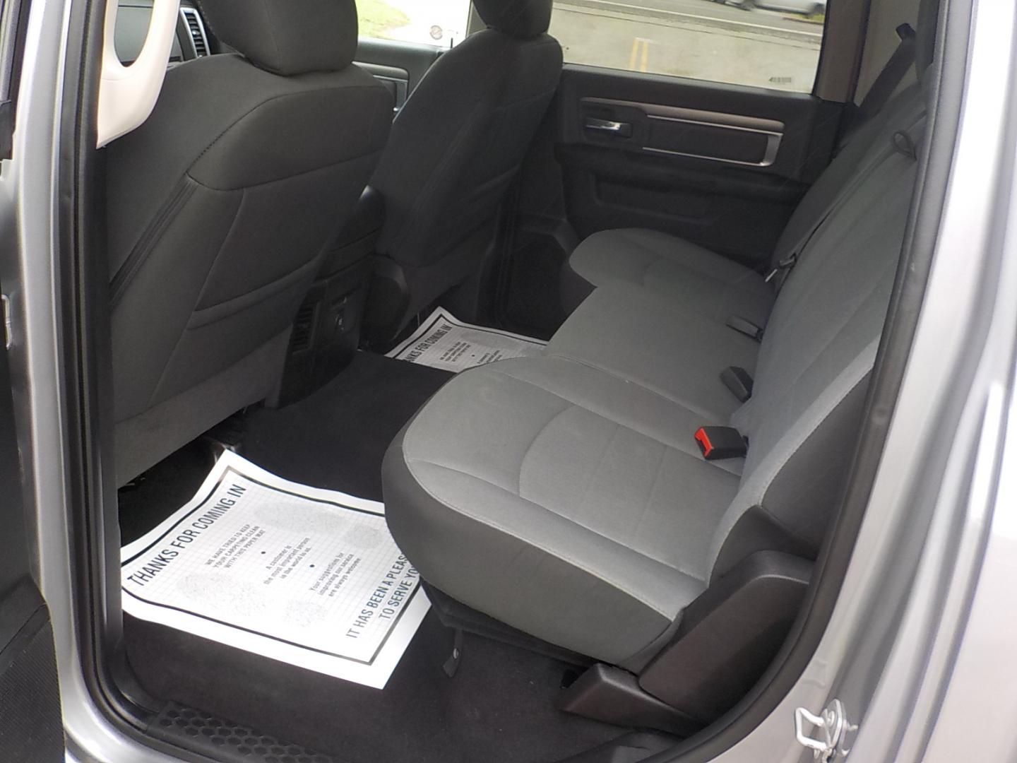 2023 Silver /Gray RAM 1500 Classic Tradesman Crew Cab SWB 2WD (1C6RR6LG4PS) with an 3.6L V6 DOHC 24V FFV engine, 8A transmission, located at 1617 W Church Street, Livingston, TX, 77351, (936) 327-3600, 30.710995, -94.951157 - Crew cab ready to roll!! - Photo#11