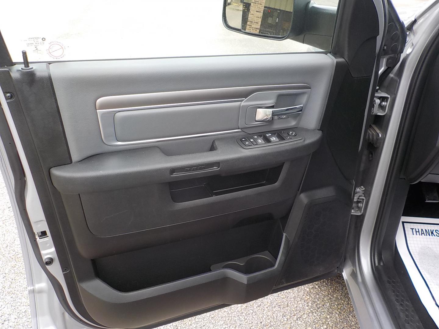 2023 Silver /Gray RAM 1500 Classic Tradesman Crew Cab SWB 2WD (1C6RR6LG4PS) with an 3.6L V6 DOHC 24V FFV engine, 8A transmission, located at 1617 W Church Street, Livingston, TX, 77351, (936) 327-3600, 30.710995, -94.951157 - Crew cab ready to roll!! - Photo#10