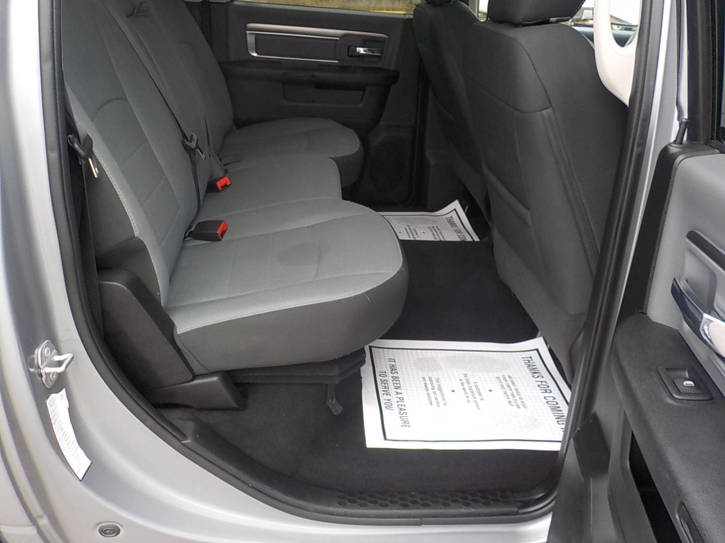 2023 Silver /Gray RAM 1500 Classic Tradesman Crew Cab SWB 2WD (1C6RR6LG4PS) with an 3.6L V6 DOHC 24V FFV engine, 8A transmission, located at 1617 W Church Street, Livingston, TX, 77351, (936) 327-3600, 30.710995, -94.951157 - Crew cab ready to roll!! - Photo#16