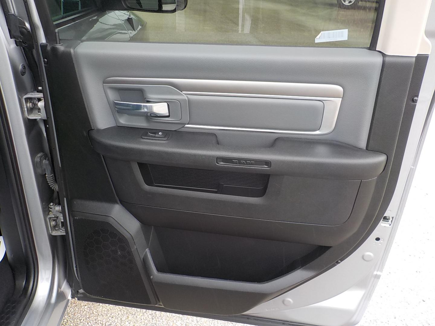 2023 Silver /Gray RAM 1500 Classic Tradesman Crew Cab SWB 2WD (1C6RR6LG4PS) with an 3.6L V6 DOHC 24V FFV engine, 8A transmission, located at 1617 W Church Street, Livingston, TX, 77351, (936) 327-3600, 30.710995, -94.951157 - Crew cab ready to roll!! - Photo#18
