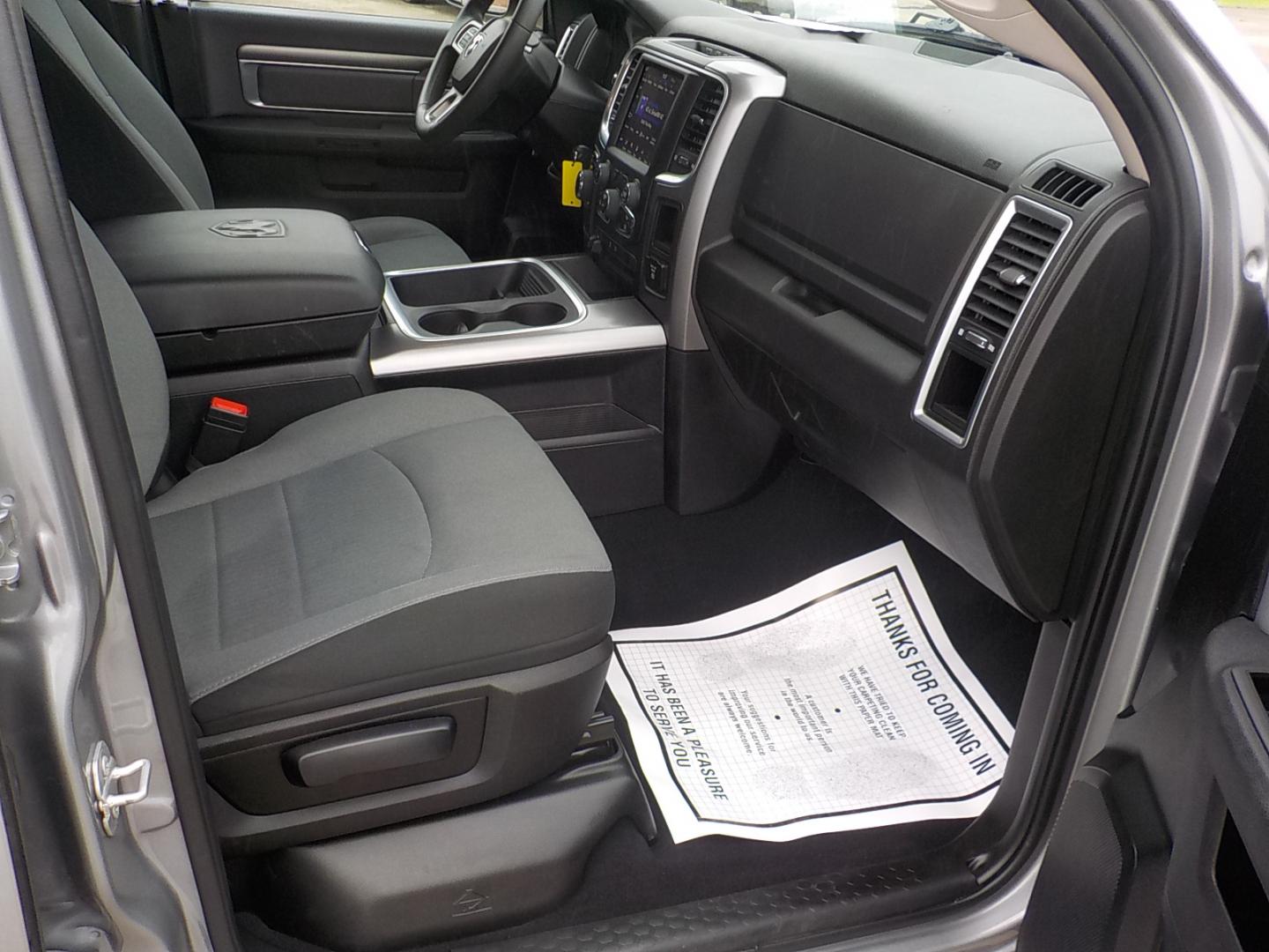2023 Silver /Gray RAM 1500 Classic Tradesman Crew Cab SWB 2WD (1C6RR6LG4PS) with an 3.6L V6 DOHC 24V FFV engine, 8A transmission, located at 1617 W Church Street, Livingston, TX, 77351, (936) 327-3600, 30.710995, -94.951157 - Crew cab ready to roll!! - Photo#19