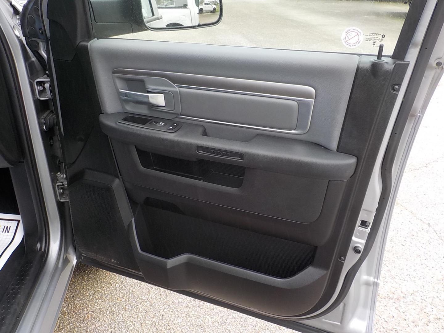 2023 Silver /Gray RAM 1500 Classic Tradesman Crew Cab SWB 2WD (1C6RR6LG4PS) with an 3.6L V6 DOHC 24V FFV engine, 8A transmission, located at 1617 W Church Street, Livingston, TX, 77351, (936) 327-3600, 30.710995, -94.951157 - Crew cab ready to roll!! - Photo#20