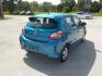 2021 Blue Mitsubishi Mirage ES CVT (ML32AUHJ9MH) with an 1.2L L3 DOHC engine, CVT transmission, located at 1617 W Church Street, Livingston, TX, 77351, (936) 327-3600, 30.710995, -94.951157 - Great economical car right here! - Photo#3