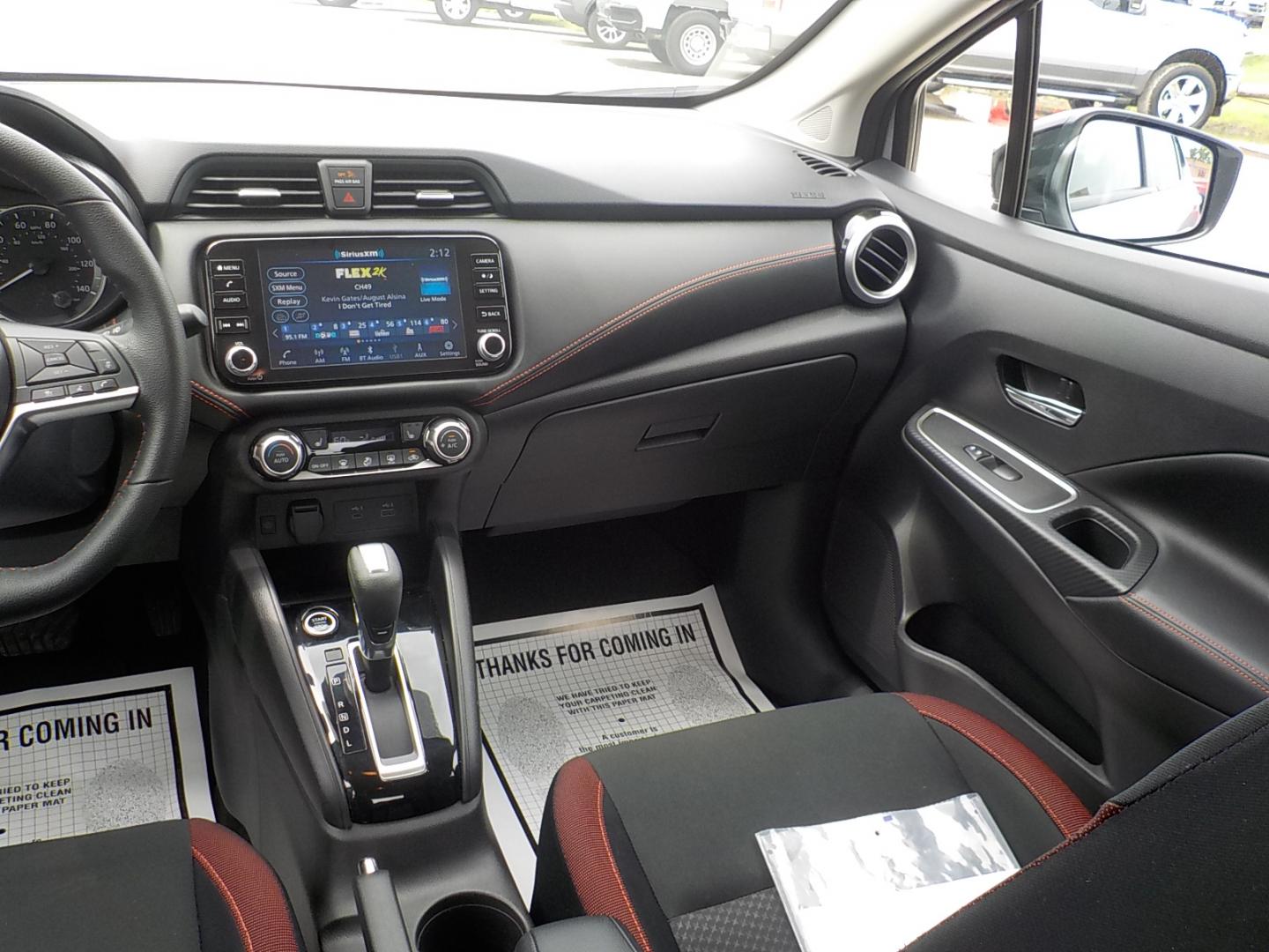 2024 Gray /Black Nissan Versa SR (3N1CN8FV5RL) with an 1.6L L4 DOHC 16V engine, CVT transmission, located at 1617 W Church Street, Livingston, TX, 77351, (936) 327-3600, 30.710995, -94.951157 - Great car that will save you MONEY!! - Photo#12