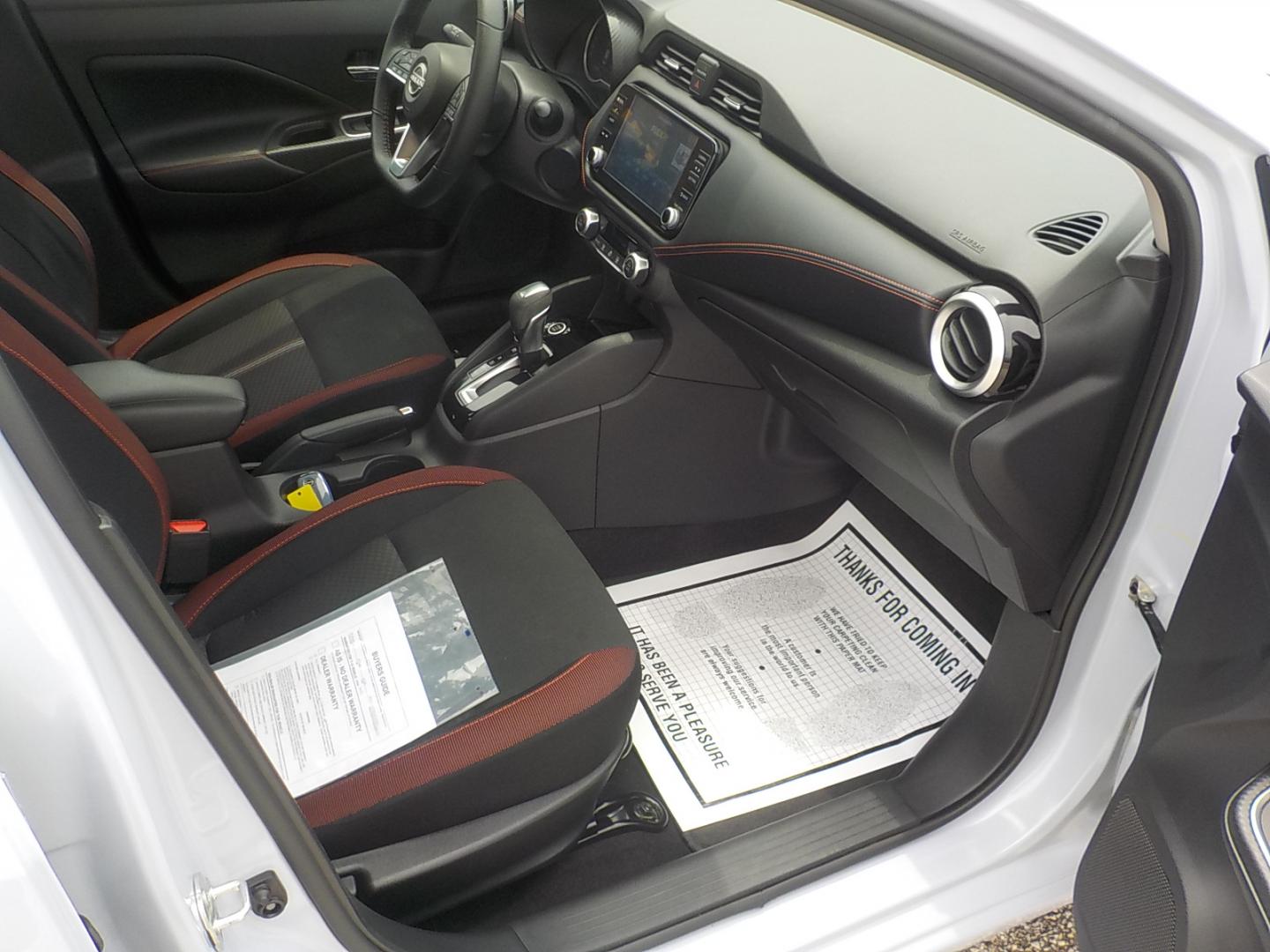 2024 Gray /Black Nissan Versa SR (3N1CN8FV5RL) with an 1.6L L4 DOHC 16V engine, CVT transmission, located at 1617 W Church Street, Livingston, TX, 77351, (936) 327-3600, 30.710995, -94.951157 - Great car that will save you MONEY!! - Photo#17