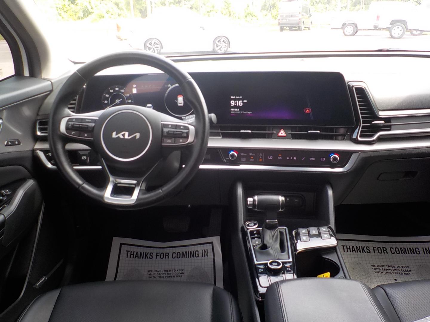 2023 White /Black Kia Sportage SX-Prestige (5XYK53AF2PG) with an 2.5L V6 DOHC 24V engine, 8A transmission, located at 1617 W Church Street, Livingston, TX, 77351, (936) 327-3600, 30.710995, -94.951157 - SPORTY!! NICE!! 1ST two words that come to mind when I see this one! - Photo#13