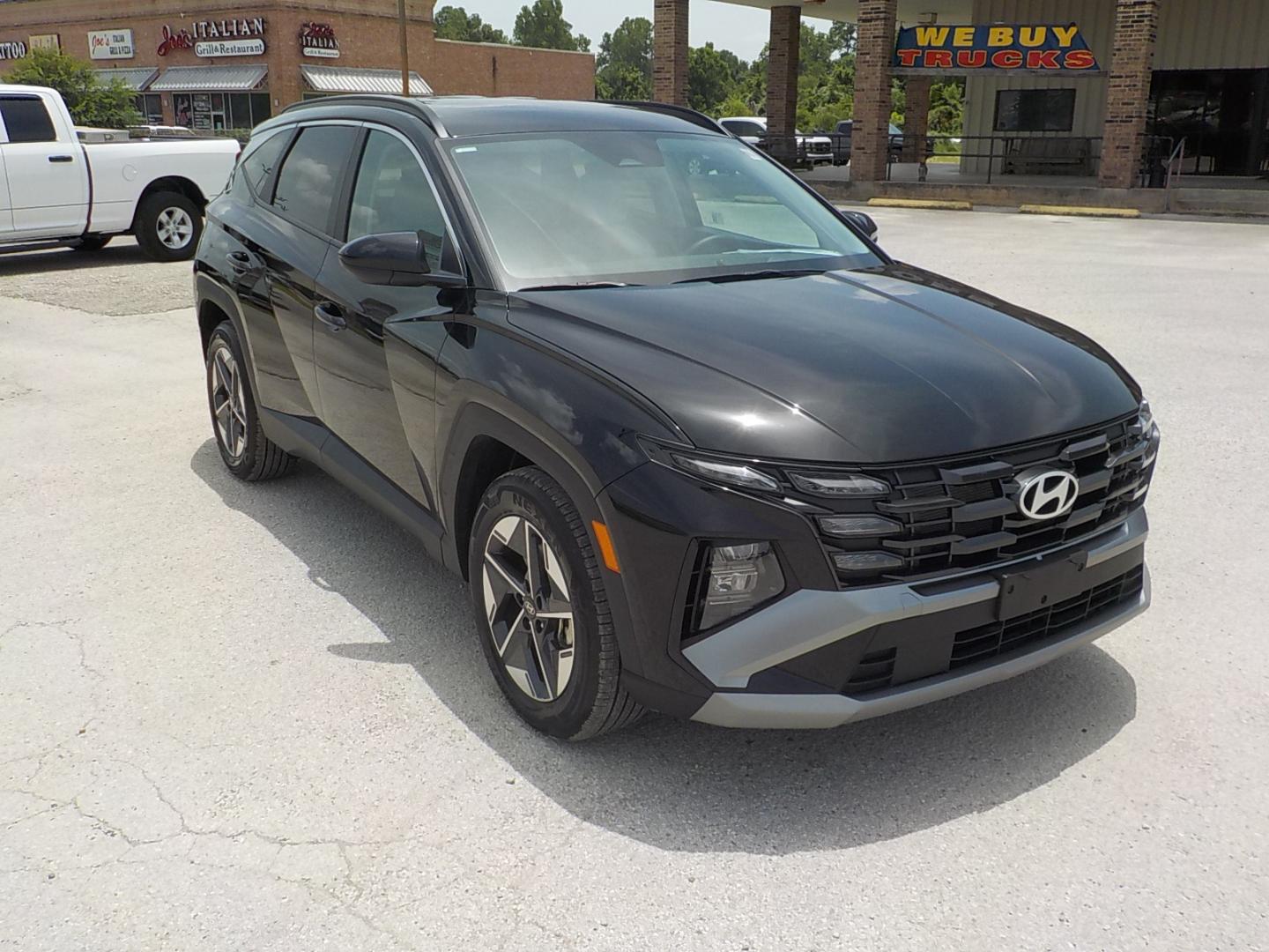 2025 Black /Lt. Gray Hyundai Tucson SEL (3KMJB3DE4SE) with an 2.5L L4 DOHC 16V engine, 8A transmission, located at 1617 W Church Street, Livingston, TX, 77351, (936) 327-3600, 30.710995, -94.951157 - ONE OWNER!! LOW LOW MILES!! - Photo#1