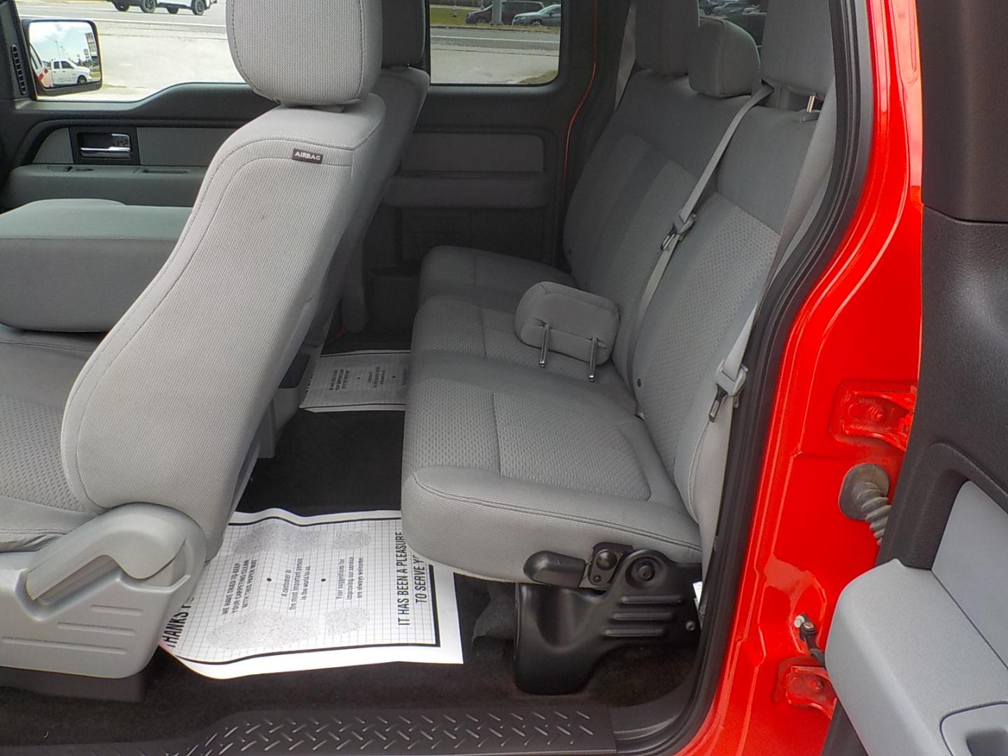 2014 Red /Lt. Gray Ford F-150 XLT SuperCab 8-ft. Bed 2WD (1FTEX1CM4EK) with an 3.7L V6 DOHC 24V engine, 6-Speed Automatic transmission, located at 1617 W Church Street, Livingston, TX, 77351, (936) 327-3600, 30.710995, -94.951157 - ONE OWNER!! LOW LOW MILES!! Locally owned truck! - Photo#10