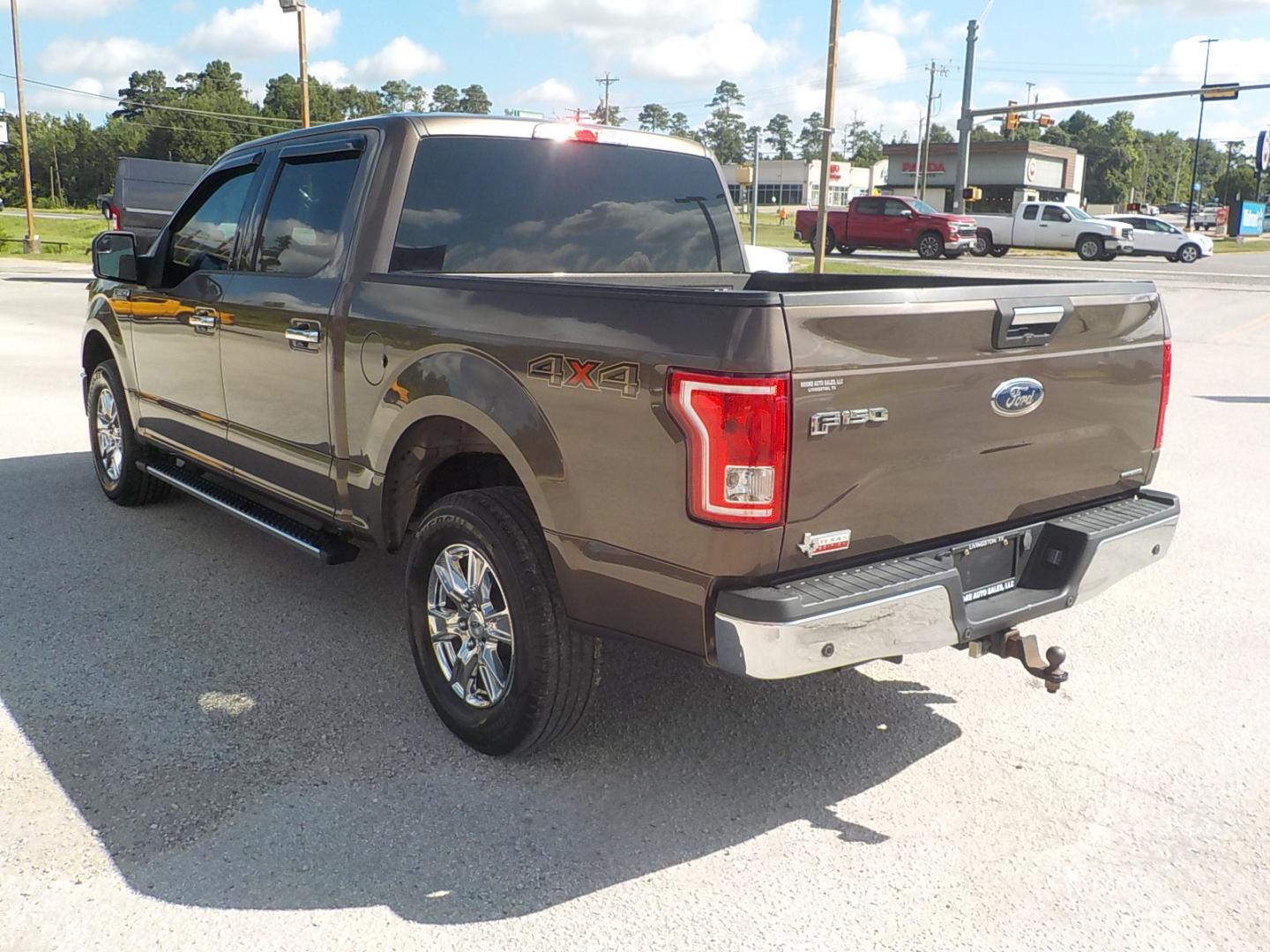 2015 Brown /Tan Ford F-150 XLT SuperCrew 6.5-ft. Bed 4WD (1FTEW1EF0FK) with an 5.0L V8 engine, 6-Speed Automatic transmission, located at 1617 W Church Street, Livingston, TX, 77351, (936) 327-3600, 30.710995, -94.951157 - ONE OWNER!! Been here in Livingston all it's life. This truck was well maintained! Buy it with confidence! - Photo#5
