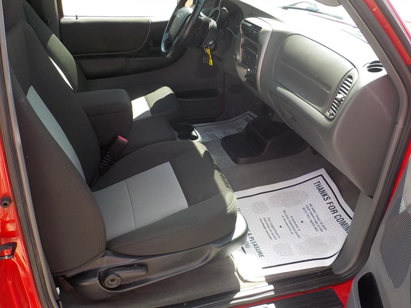 2011 RED /Gray Ford Ranger XLT SuperCab 2WD (1FTKR1EE4BP) with an 4.0L V6 SOHC 12V engine, located at 1617 W Church Street, Livingston, TX, 77351, (936) 327-3600, 30.710995, -94.951157 - ONE OWNER!! Low Low Miles!! Been here in Livingston all it's life!! Well maintained. And yes, those are the correct miles! - Photo#12
