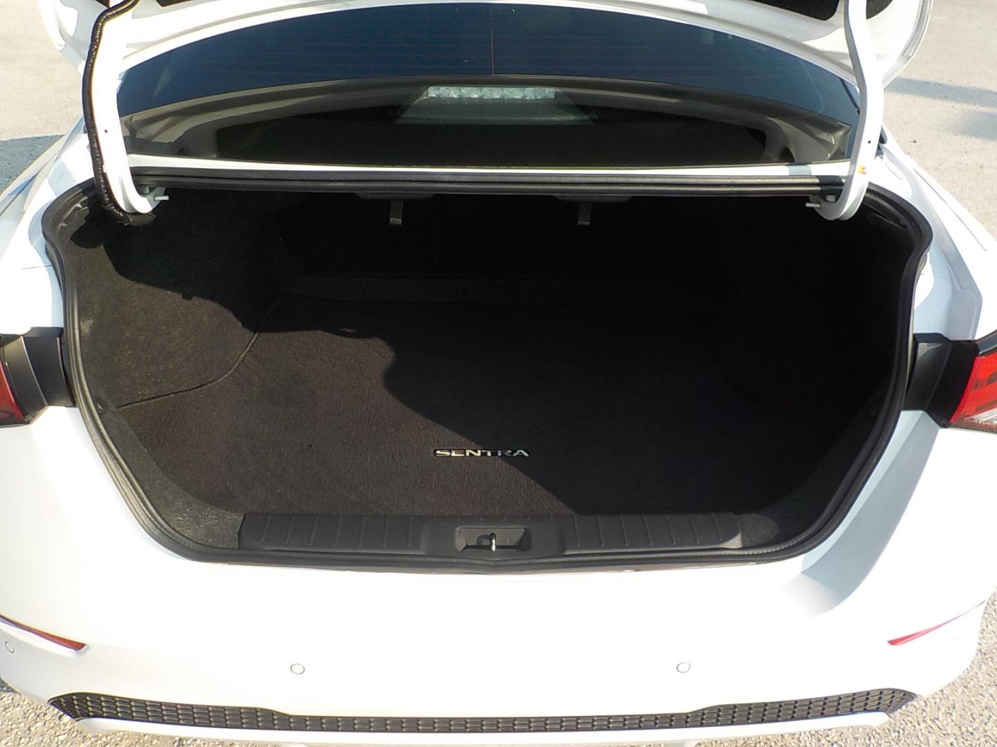 2023 White /Black Nissan Sentra SV (3N1AB8CV6PY) with an 1.8L L4 SFI DOHC 16V engine, CVT transmission, located at 1617 W Church Street, Livingston, TX, 77351, (936) 327-3600, 30.710995, -94.951157 - Good looking car that will get you where you need to be in style!! - Photo#14