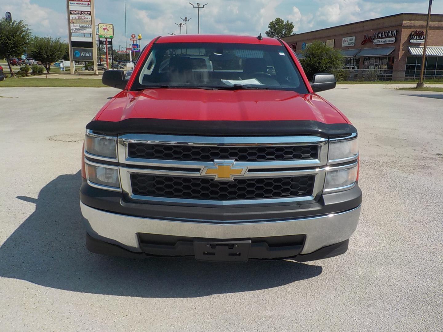 2014 Red /Gray Chevrolet Silverado 1500 Work Truck 1WT Regular Cab 2WD (1GCNCPEH6EZ) with an 4.3L V6 OHV 12V engine, 6-Speed Automatic transmission, located at 1617 W Church Street, Livingston, TX, 77351, (936) 327-3600, 30.710995, -94.951157 - WOW!! LOW MILES FOR THE YEAR!! I love this truck for what it is!! Come buy this truck and experience as much quality as you can for this price range truck!! - Photo#2