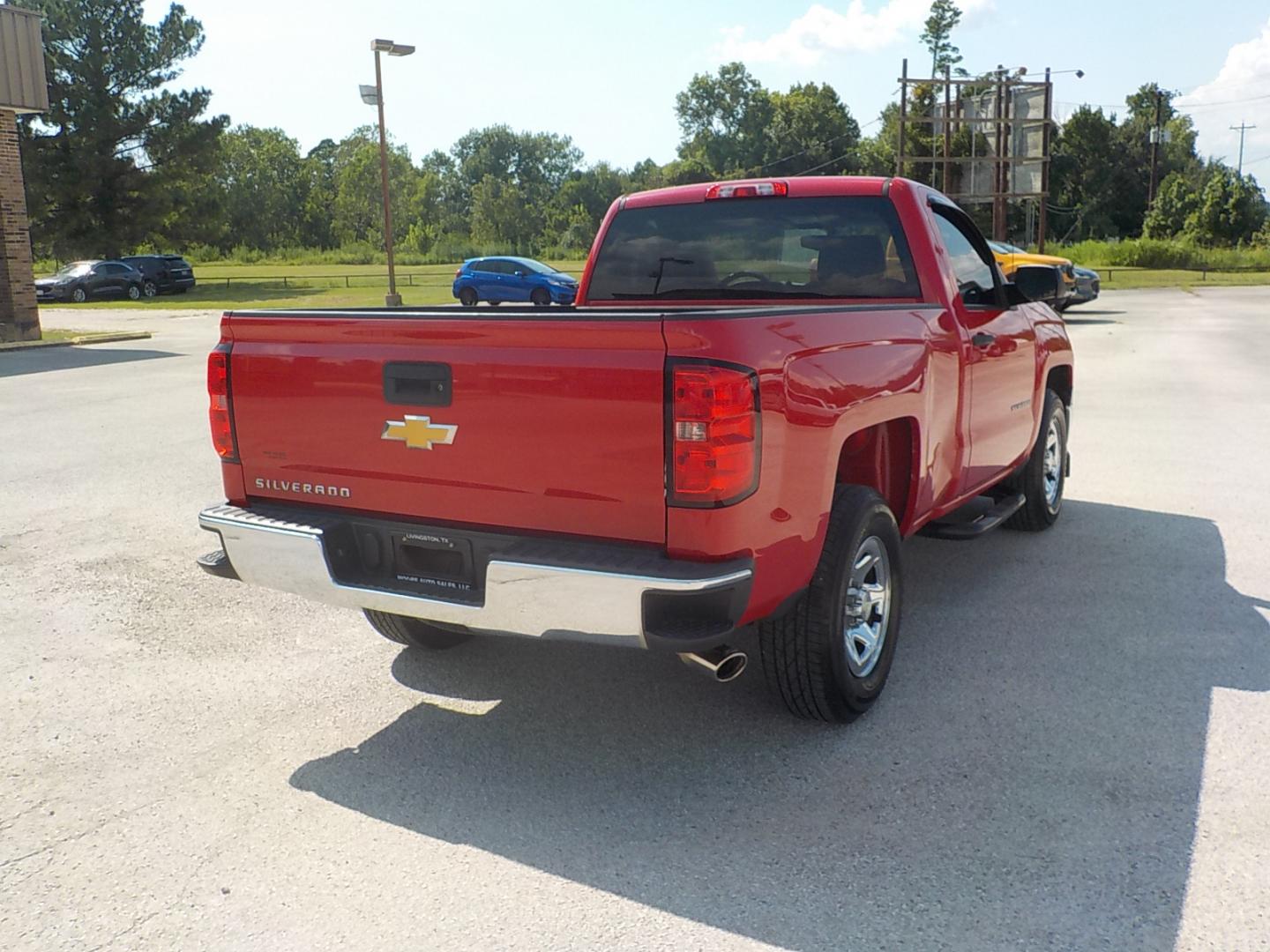 2014 Red /Gray Chevrolet Silverado 1500 Work Truck 1WT Regular Cab 2WD (1GCNCPEH6EZ) with an 4.3L V6 OHV 12V engine, 6-Speed Automatic transmission, located at 1617 W Church Street, Livingston, TX, 77351, (936) 327-3600, 30.710995, -94.951157 - WOW!! LOW MILES FOR THE YEAR!! I love this truck for what it is!! Come buy this truck and experience as much quality as you can for this price range truck!! - Photo#6