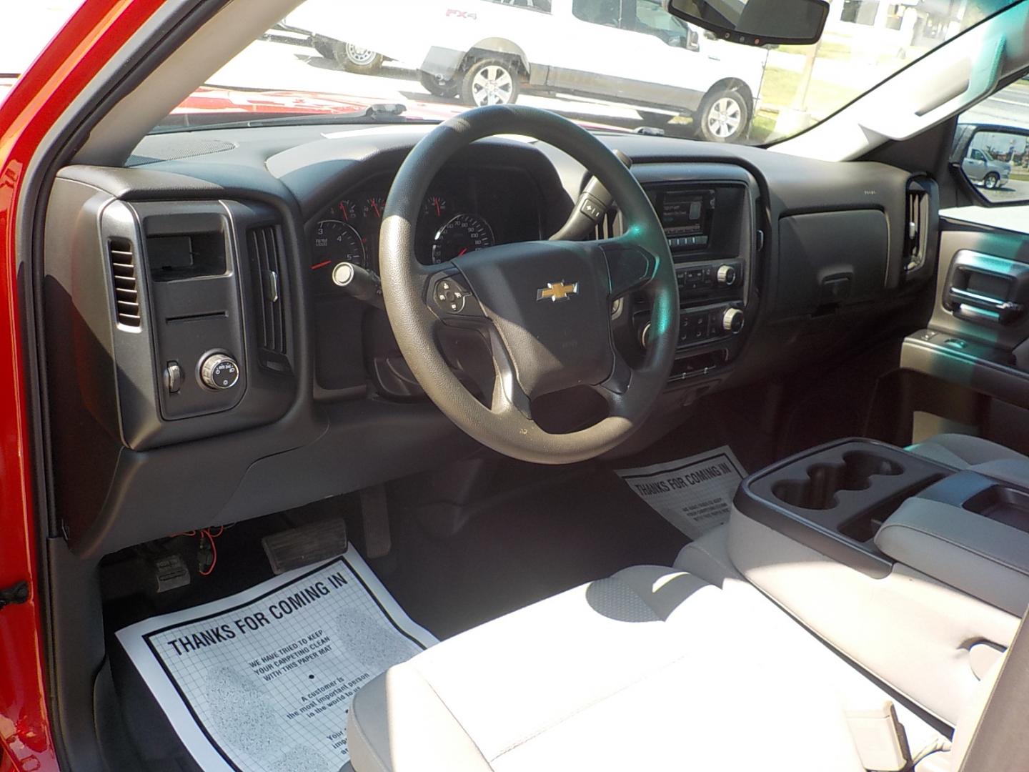 2014 Red /Gray Chevrolet Silverado 1500 Work Truck 1WT Regular Cab 2WD (1GCNCPEH6EZ) with an 4.3L V6 OHV 12V engine, 6-Speed Automatic transmission, located at 1617 W Church Street, Livingston, TX, 77351, (936) 327-3600, 30.710995, -94.951157 - WOW!! LOW MILES FOR THE YEAR!! I love this truck for what it is!! Come buy this truck and experience as much quality as you can for this price range truck!! - Photo#10