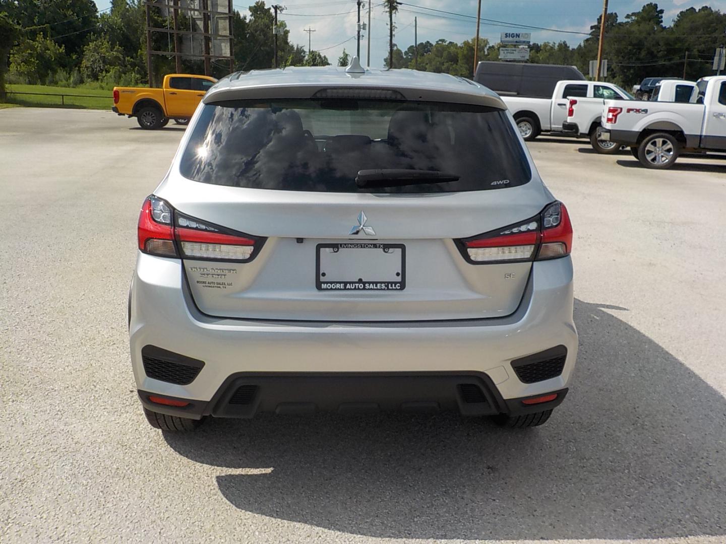 2024 Silver /Black Mitsubishi Outlander Sport 2.0 ES 4WD (JA4ARUAU5RU) with an 2.0L L4 DOHC 16V engine, CVT transmission, located at 1617 W Church Street, Livingston, TX, 77351, (936) 327-3600, 30.710995, -94.951157 - ONE OWNER!! LOW MILES!! 4WD!! - Photo#7