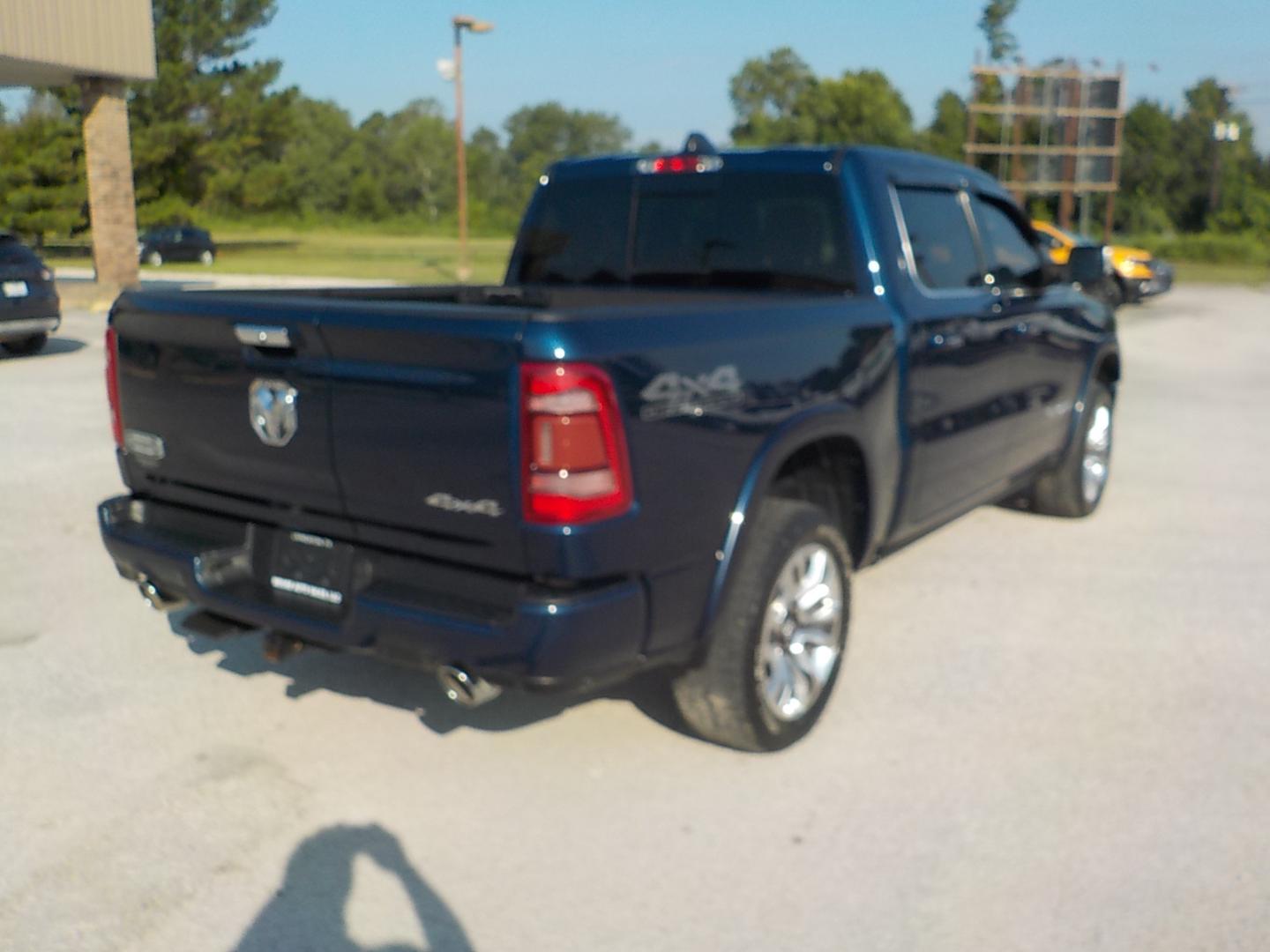 2021 Blue /Tan RAM 1500 Longhorn Crew Cab SWB 4WD (1C6SRFKT5MN) with an 5.7L V8 OHV 16V engine, 8A transmission, located at 1617 W Church Street, Livingston, TX, 77351, (936) 327-3600, 30.710995, -94.951157 - ONE OWNER!! LOW MILES!! IMMACULATE!! - Photo#7