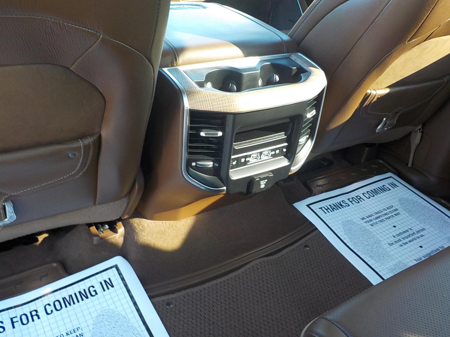2021 Blue /Tan RAM 1500 Longhorn Crew Cab SWB 4WD (1C6SRFKT5MN) with an 5.7L V8 OHV 16V engine, 8A transmission, located at 1617 W Church Street, Livingston, TX, 77351, (936) 327-3600, 30.710995, -94.951157 - ONE OWNER!! LOW MILES!! IMMACULATE!! - Photo#13
