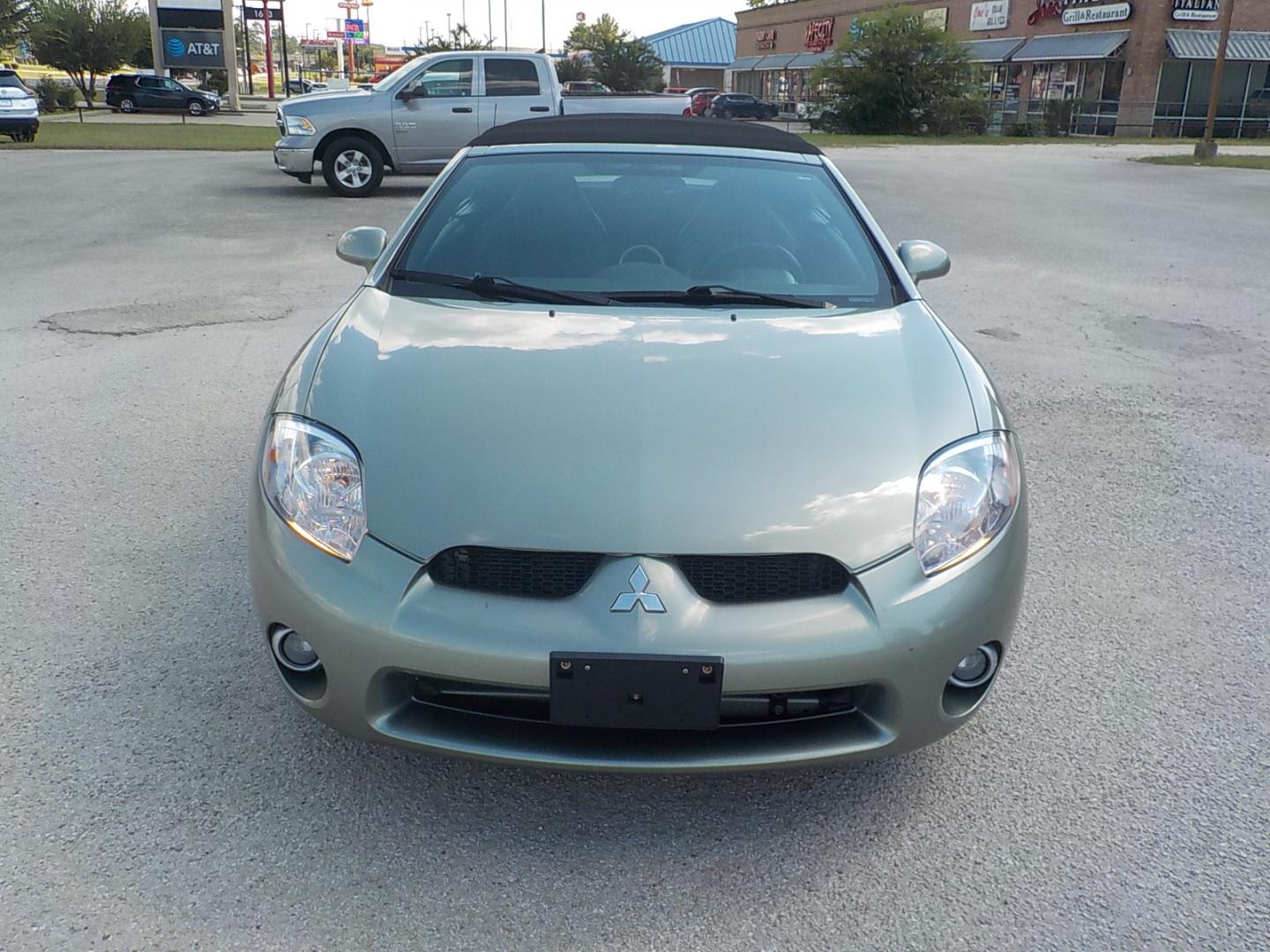 2008 Lt Green /Black Mitsubishi Eclipse GT Spyder (4A3AL35TX8E) with an 3.8L V6 SOHC 24V engine, Automatic transmission, located at 1617 W Church Street, Livingston, TX, 77351, (936) 327-3600, 30.710995, -94.951157 - LOW LOW MILES! And yes, that is the correct miles! Garage kept all it's life. This car is hard to believe how clean it is! If you want a convertible to sport around in on the weekends and don't want to spend a fortune this is the ONE! - Photo#7