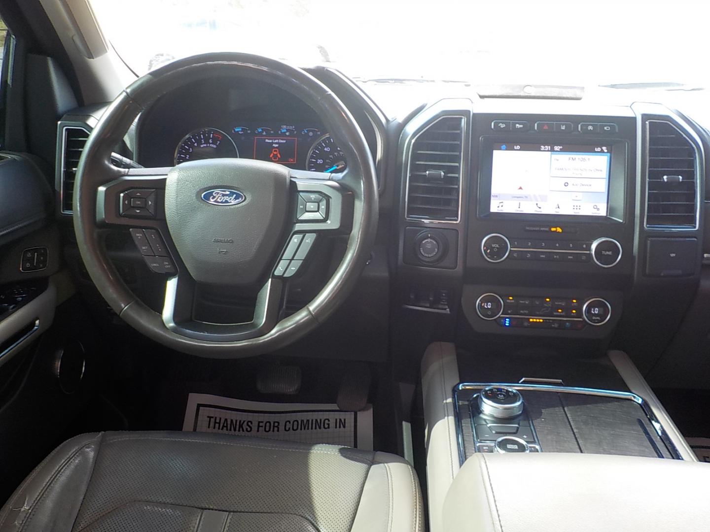 2019 White /Gray Ford Expedition Limited 4WD (1FMJU2AT5KE) with an 3.5L V6 DOHC 24V FFV engine, 6A transmission, located at 1617 W Church Street, Livingston, TX, 77351, (936) 327-3600, 30.710995, -94.951157 - Nice 4X4 family ride! Take the whole family to the lease this year in this comfortable expedition!! - Photo#14